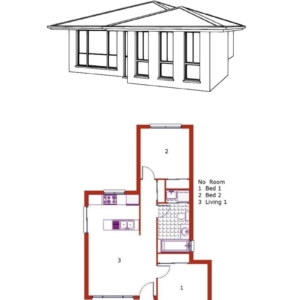 Granny Flat & Garage Rear Range