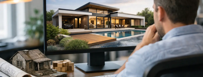 Residential House Builder Plan Design Thinking Above an Outdated Past